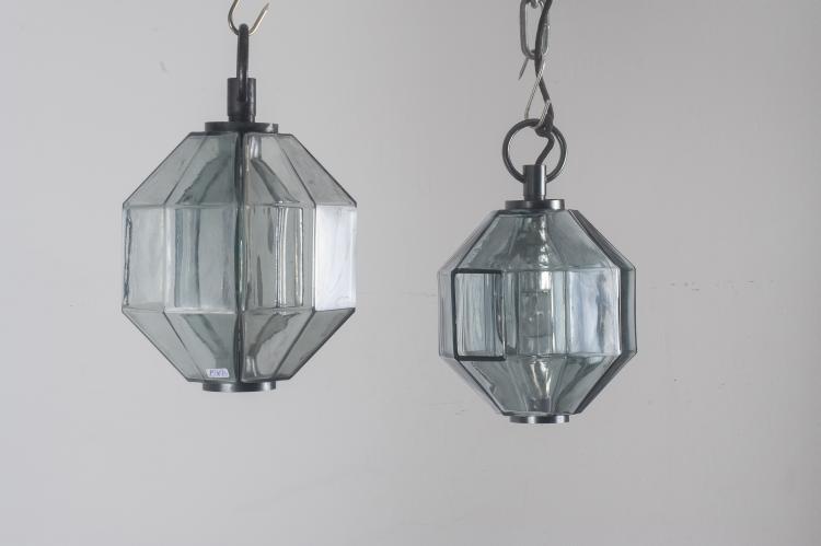 Bild 1 zu Objekt, Two ceiling lights, c1958, Vetreria Vistosi, Murano, 131A 90