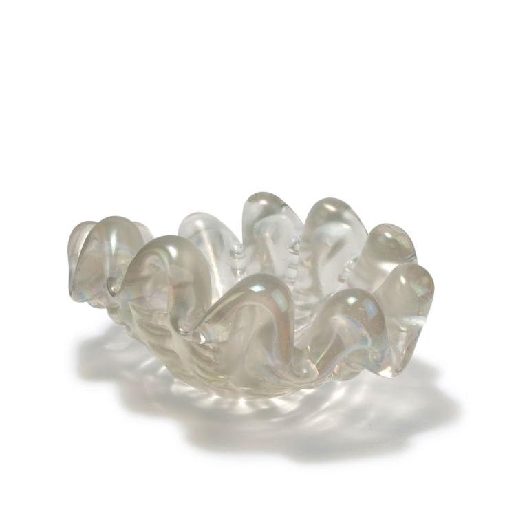 Hauptbild zu Objekt, 'A grosse costolature' bowl, 1942, Ercole Barovier, Barovier & Toso, Murano, 131C 652