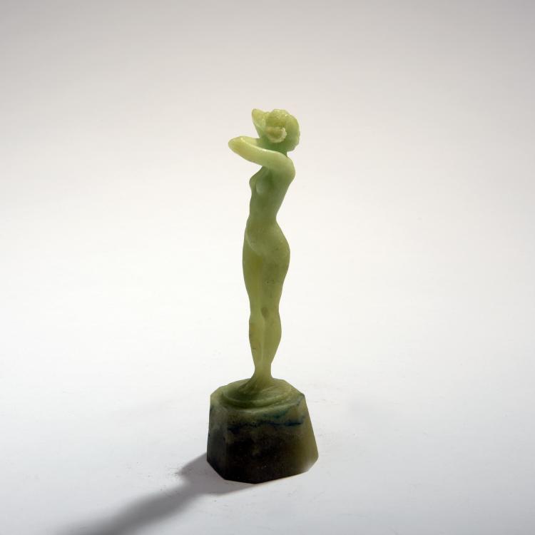 Bild 1 zu Objekt, Skulptur 'Jeunesse', um 1913, Jo&eacute; Descomps, Daum Fr&egrave;res, Nancy, 132B 276