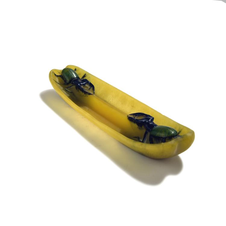 Hauptbild zu Objekt, Stifthalter 'Lucanes', um 1925, Walter, Amalric, Nancy, 132B 467