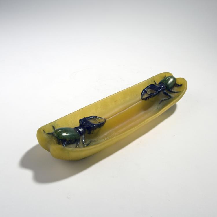 Bild 1 zu Objekt, Stifthalter 'Lucanes', um 1925, Walter, Amalric, Nancy, 132B 467