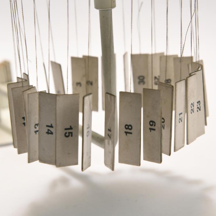 Bild 4 zu Objekt, Perpetual calendar 'Tite', 1957/58, Paolo Tilche, Arform, Mailand, 131A 146