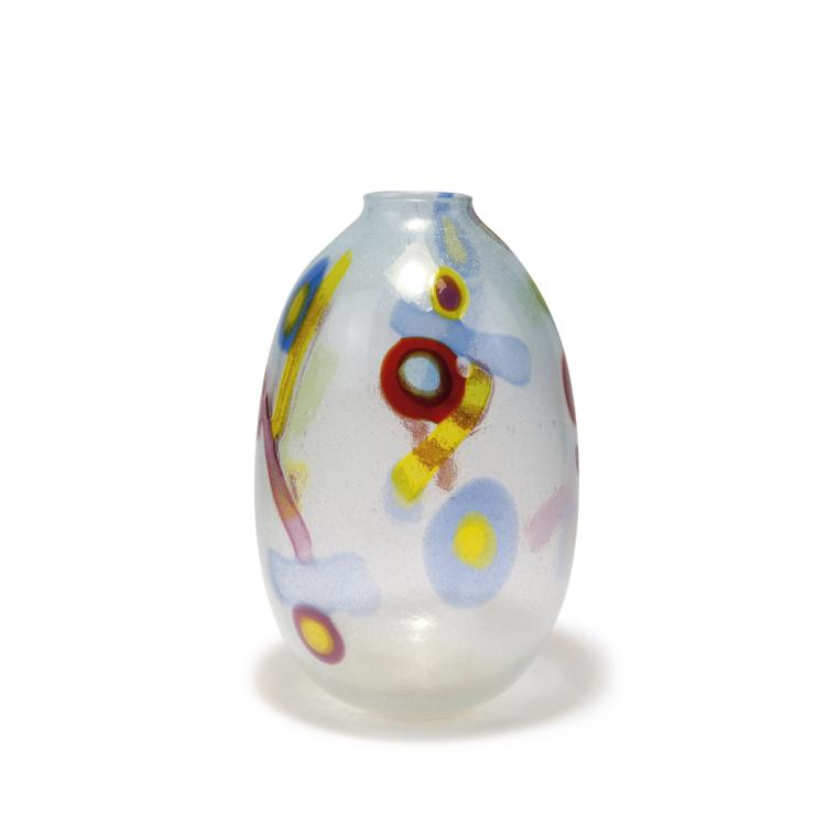 Hauptbild zu Objekt, Vase 'Murrine incatenate', 1960, Anzolo Fuga, A.Ve.M., Murano, 131C 690