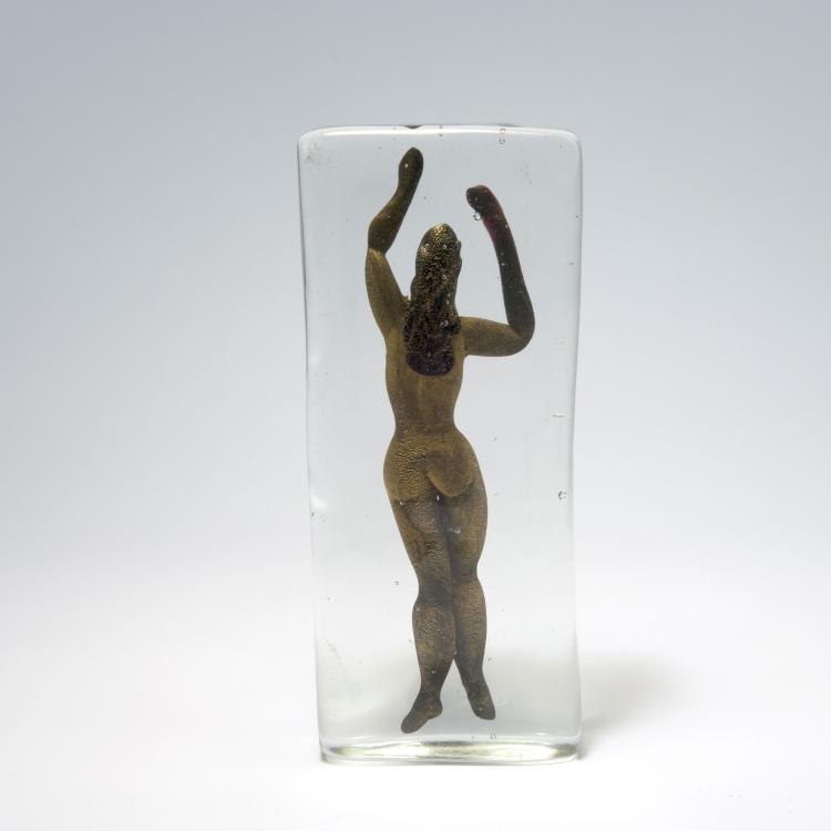 Bild 1 zu Objekt, 'Nudo nel acqua', c1949, Alfredo Barbini, Barbini, Alfredo, Vetreria, Murano, 131C 698