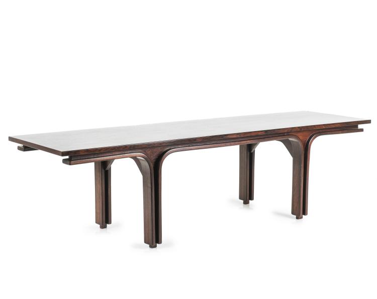Hauptbild zu Objekt, '522' Coffee table / Bench, 1960, Gianfranco Frattini, Bernini, Carate Brianza, 131A 110
