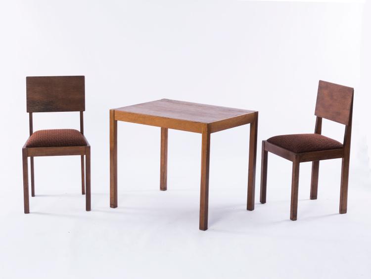 Bild 8 zu Objekt, Table and two chairs, 1920/30s, Bas van Pelt, My Home, Den Haag, 131B 248