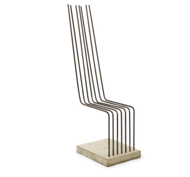 Hauptbild zu Objekt, 'Solid' chair, 1993, Heinz H. Landes, Landes, Heinz H., 131B 585