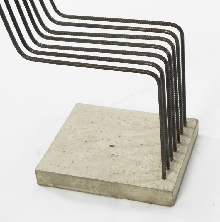 Bild 2 zu Objekt, 'Solid' chair, 1993, Heinz H. Landes, Landes, Heinz H., 131B 585