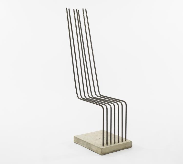 Bild 3 zu Objekt, 'Solid' chair, 1993, Heinz H. Landes, Landes, Heinz H., 131B 585