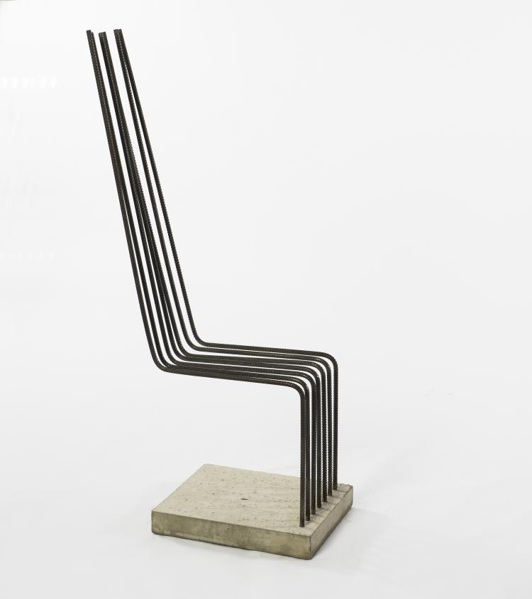 Bild 6 zu Objekt, 'Solid' chair, 1993, Heinz H. Landes, Landes, Heinz H., 131B 585