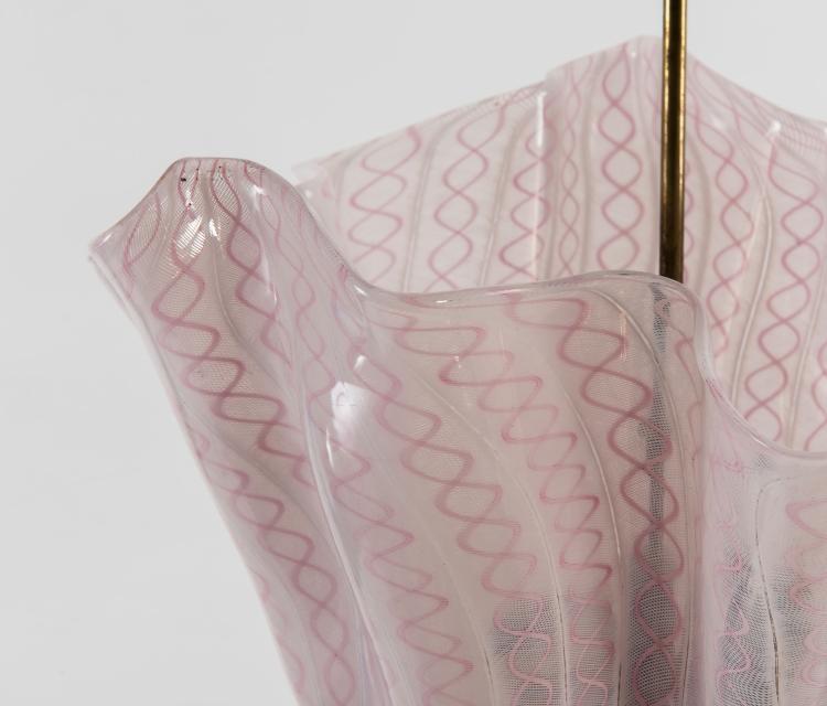 Bild 3 zu Objekt, 'Fazzoletto zanfirico' pendant light, 1950s, Fulvio Bianconi, Venini & C., Murano, 131A 39