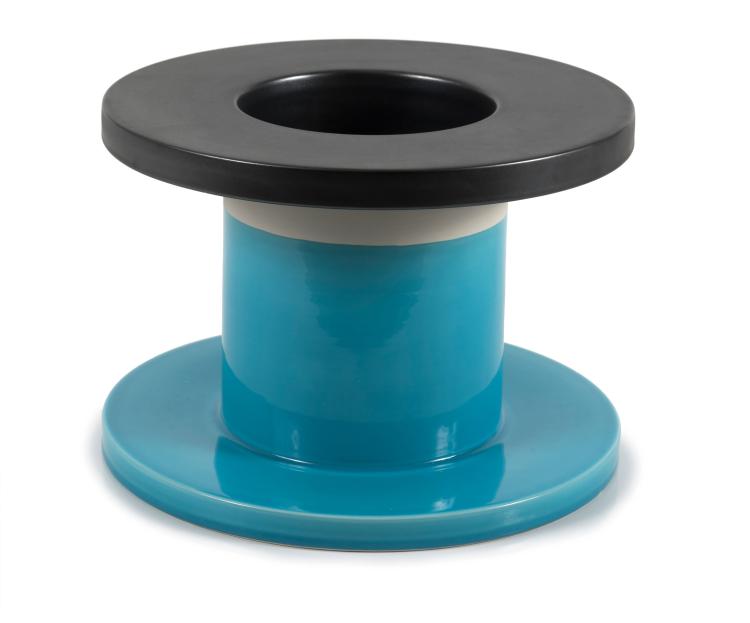 Hauptbild zu Objekt, '548' vase, c1958, Ettore Sottsass, Bitossi, Montelupo, 131A 23