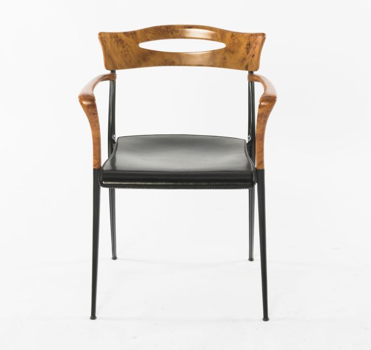 Bild 2 zu Objekt, Six chairs, 1980s, Luigi Origlia, Sedia Coro, Italien, 131A 236