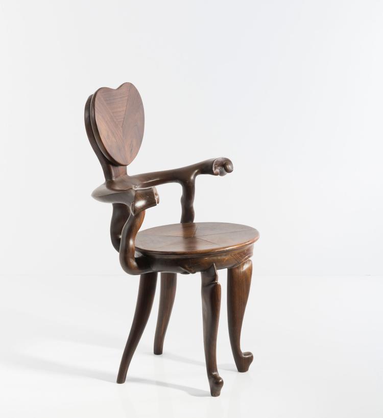 Bild 4 zu Objekt, 'Calvet' armchair, 1900, Antoni Gaud&iacute;, BD, Barcelona, 133B 178