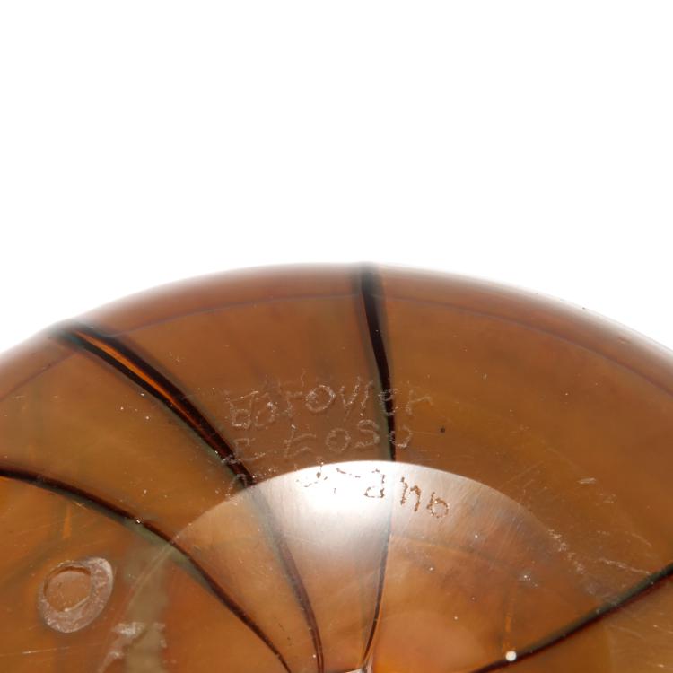 Bild 4 zu Objekt, 'Tessere ambra' vase, 1957, Ercole Barovier, Barovier & Toso, Murano, 131C 658