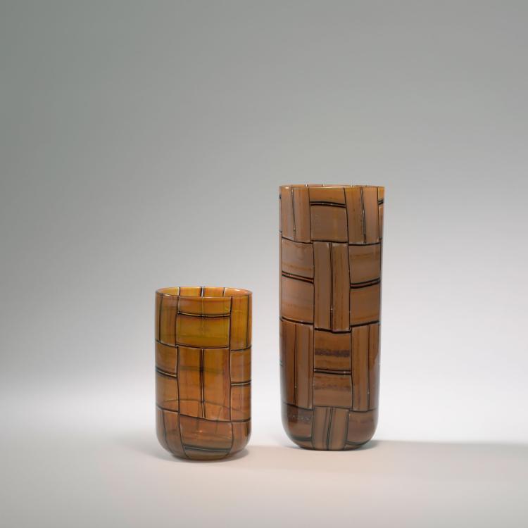 Bild 5 zu Objekt, 'Tessere ambra' vase, 1957, Ercole Barovier, Barovier & Toso, Murano, 131C 658