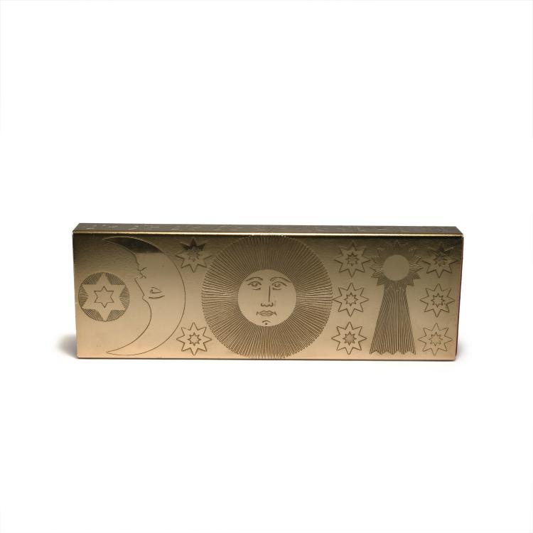 Hauptbild zu Objekt, 'Sole e Luna Incisa' cigarette box, 1960s, Piero Fornasetti, Fornasetti, Mailand, 131A 215