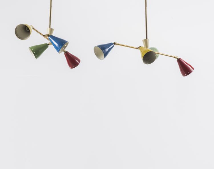 Bild 4 zu Objekt, Two ceiling lights, c1955, Italien, 131A 49