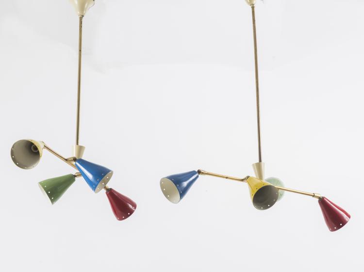 Bild 5 zu Objekt, Two ceiling lights, c1955, Italien, 131A 49