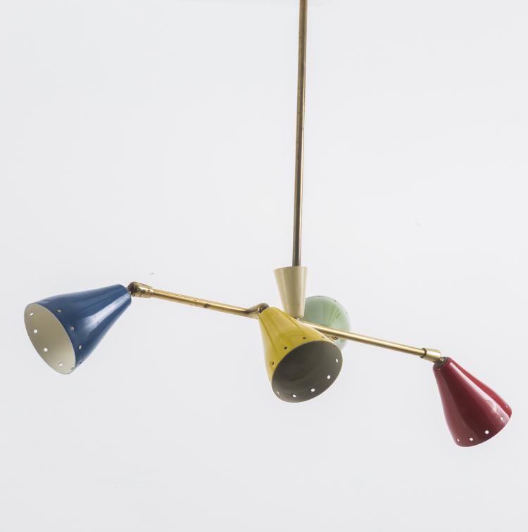 Bild 6 zu Objekt, Two ceiling lights, c1955, Italien, 131A 49