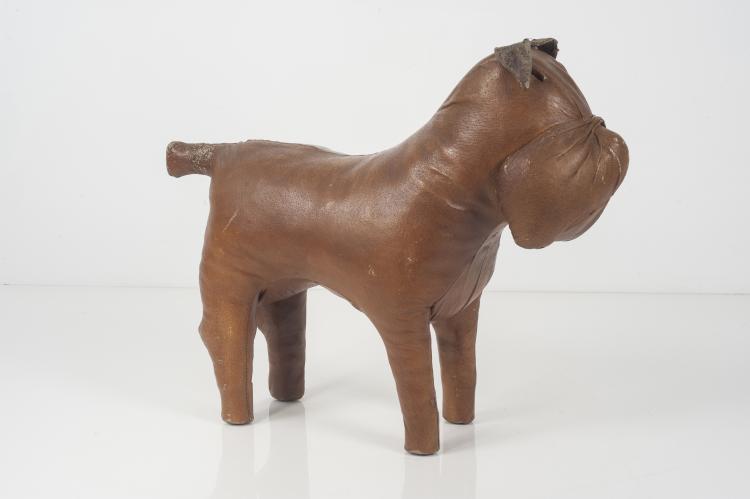Bild 1 zu Objekt, 'Boxer' foot stool, 1960/70s, Dimitri Omersa, Omersa & Co., Lincolnshire; Vertrieb: Abercrombie & Fitch, USA ; Svenskt Tenn, Stockholm, 131B 477