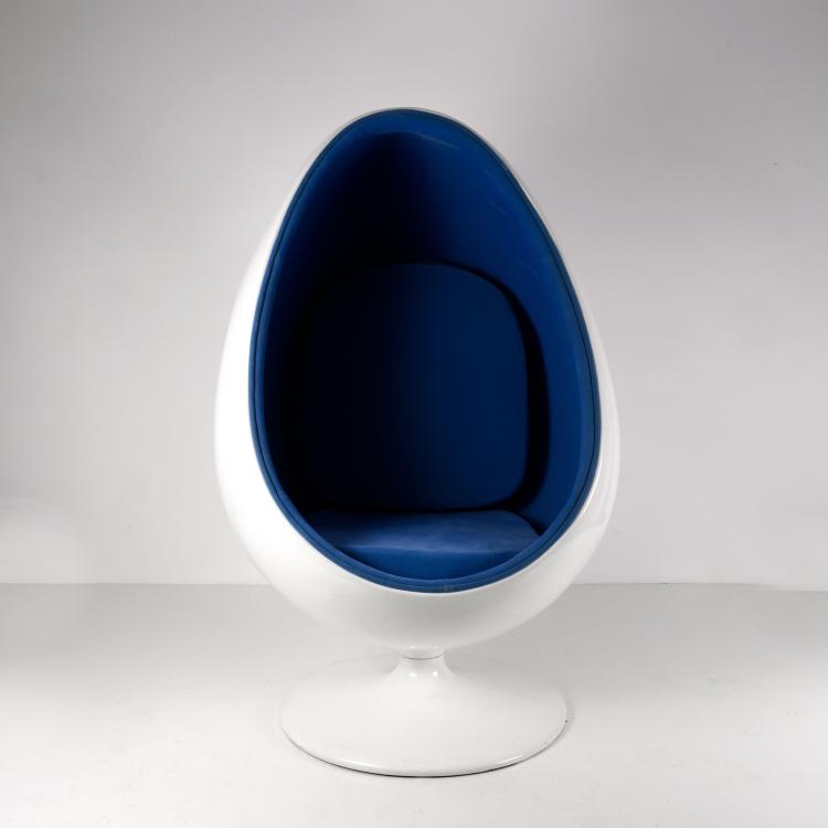 Bild 1 zu Objekt, 'Ovalia' easy chair, 1968, Henrik Thor-Larsen, Italien, 131B 523