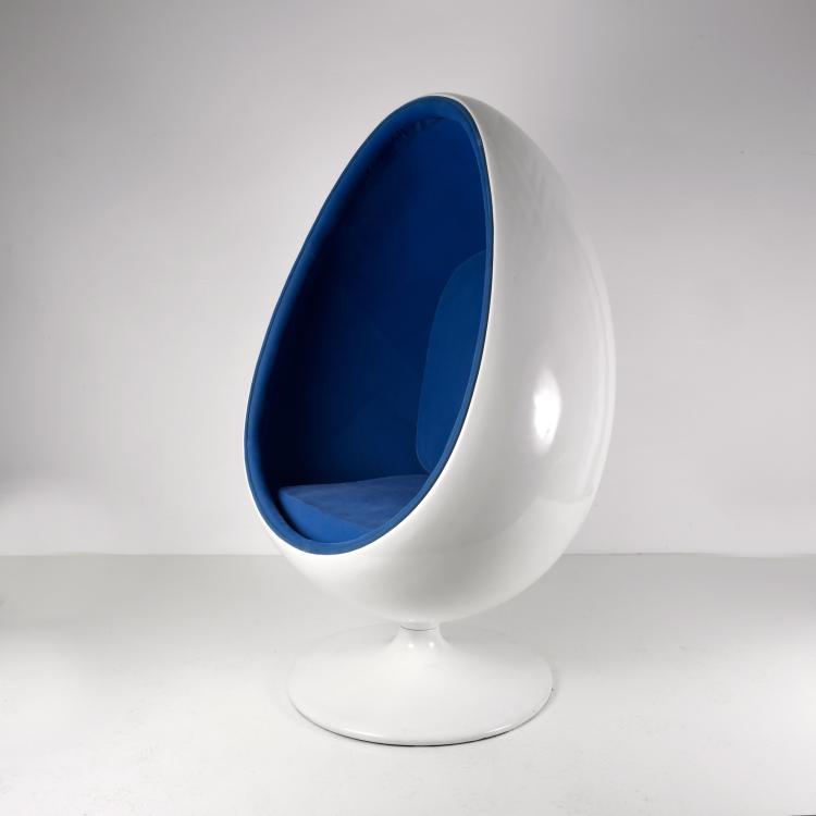 Bild 2 zu Objekt, 'Ovalia' easy chair, 1968, Henrik Thor-Larsen, Italien, 131B 523