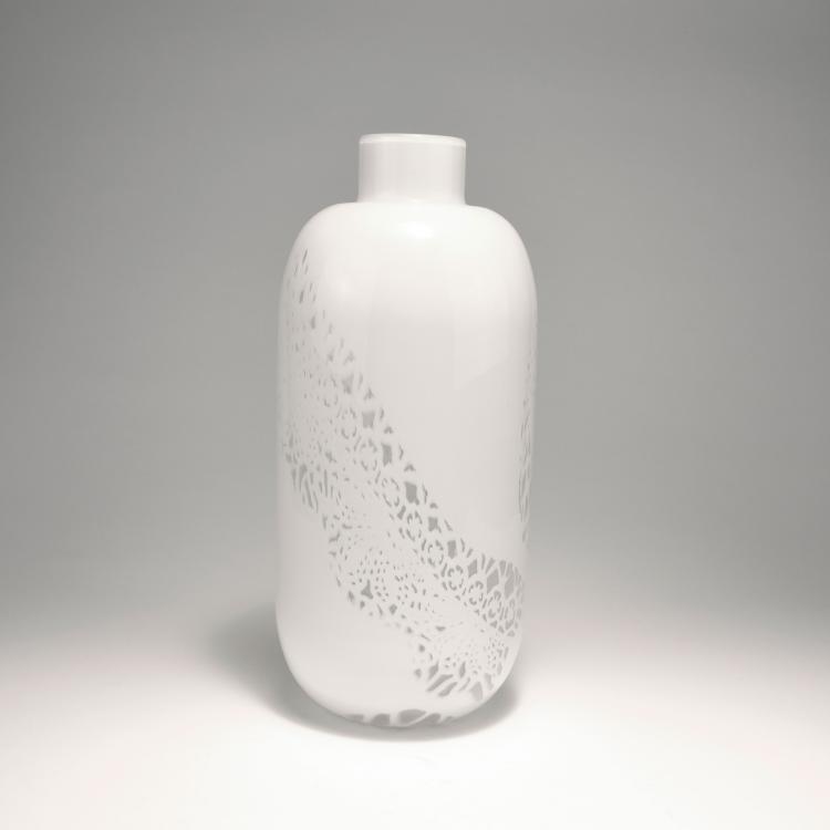 Bild 1 zu Objekt, 'Merletto' vase, 1972, Owe Thorssen, Venini & C., Murano, 131C 644
