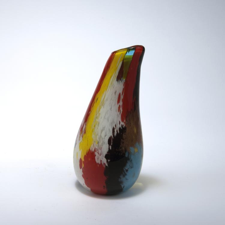 Bild 1 zu Objekt, 'Oriente' vase, c1955, Dino Martens, Toso, Aureliano, Murano, 131C 684