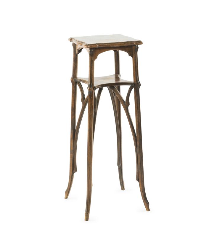 Hauptbild zu Objekt, Blumenetag&egrave;re 'Cl&eacute;matites et Papillons', um 1910-15, Gall&eacute;, Emile, Nancy, 132B 566