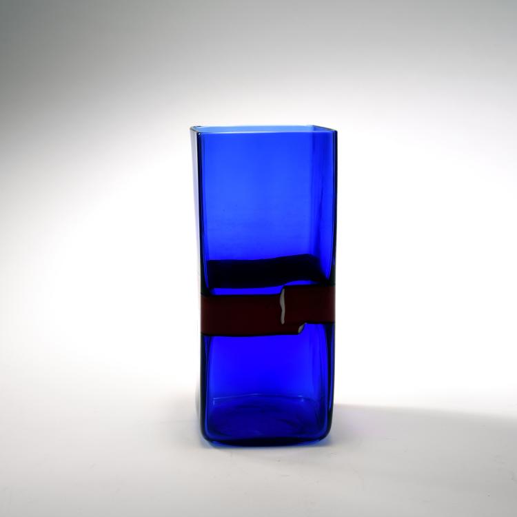 Bild 1 zu Objekt, Vase 'A fasce orizzontale', 1958-60, Fulvio Bianconi, Venini & C., Murano, 131C 638