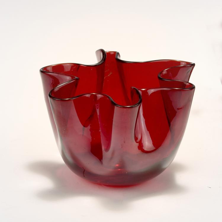 Bild 3 zu Objekt, Three 'Fazzoletto' vases, c1949, Fulvio Bianconi, Venini & C., Murano, 131C 620