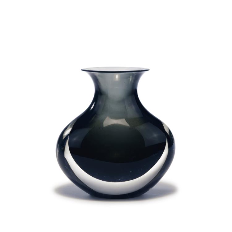 Hauptbild zu Objekt, 'Sommerso' vase, c1962, Flavio Poli, Seguso Vetri d'Arte, Murano, 131C 671