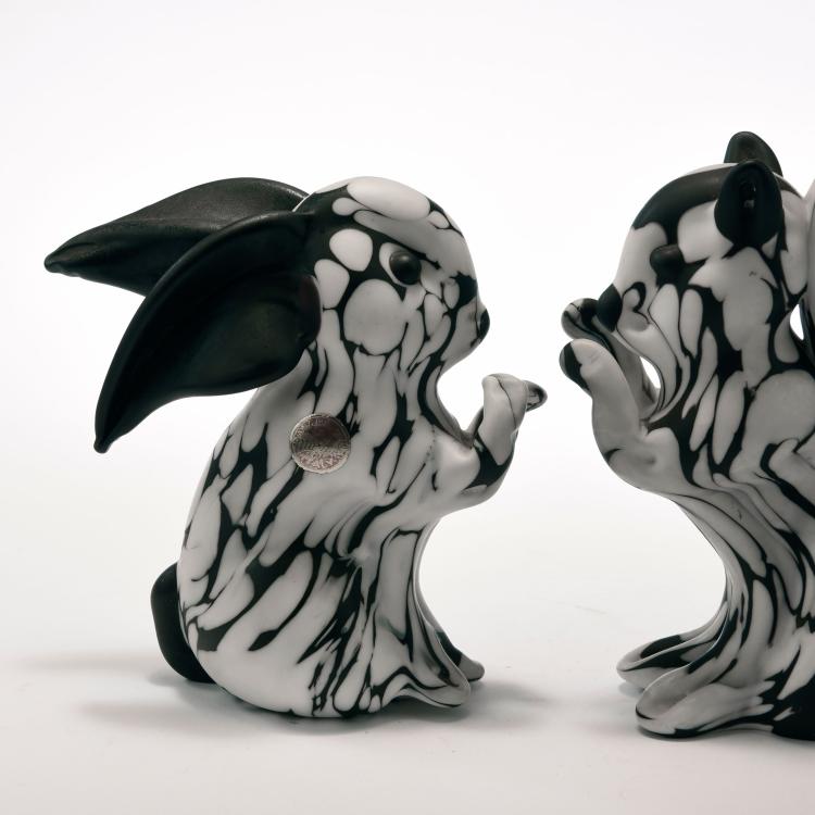 Bild 2 zu Objekt, Rabbit and squirrel, 1960s, Seguso, Archimede, Murano, 131C 679