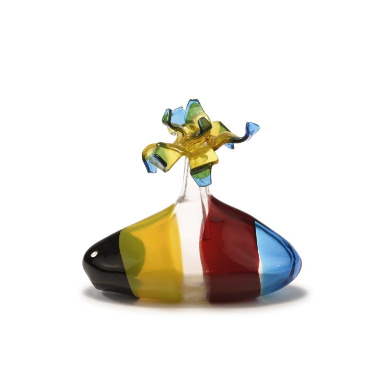Hauptbild zu Objekt, Flacon with stopper, c1990, Salviati & Cie., Murano, 131C 710
