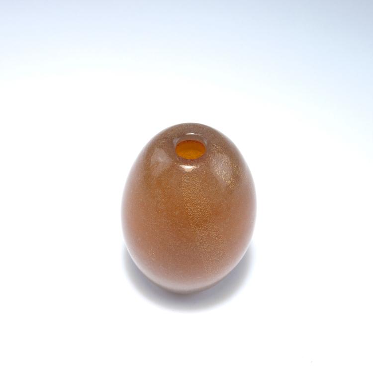 Bild 1 zu Objekt, 'Sommerso a bollicine' vase, 1934-36 , Carlo Scarpa, Venini & C., Murano, 131C 597