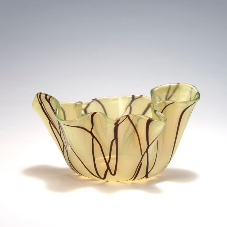 Bild 1 zu Objekt, 'Fazzoletto' vase, c1949, Fulvio Bianconi, Venini & C., Murano, 131C 621