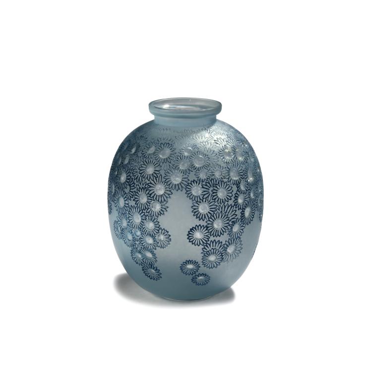 Hauptbild zu Objekt, 'Marguerites' vase, 1923, Lalique, Ren&eacute;, Wingen-sur-Moder, 132B 394