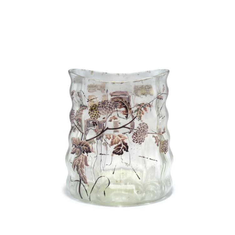 Hauptbild zu Objekt, Vase 'Houblon', um 1880, Gall&eacute;, Emile, Nancy, 132B 315
