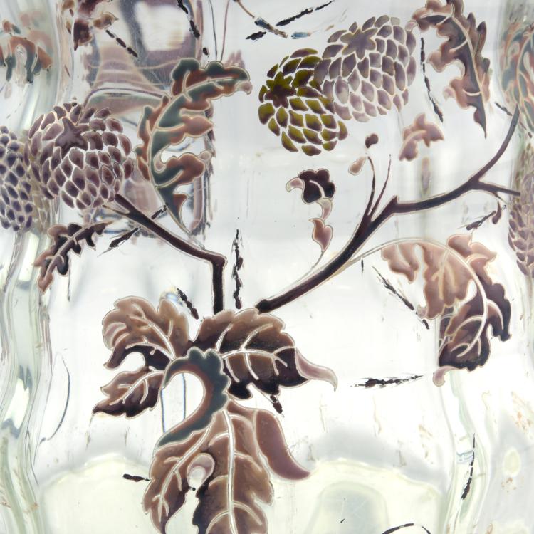 Bild 2 zu Objekt, Vase 'Houblon', um 1880, Gall&eacute;, Emile, Nancy, 132B 315