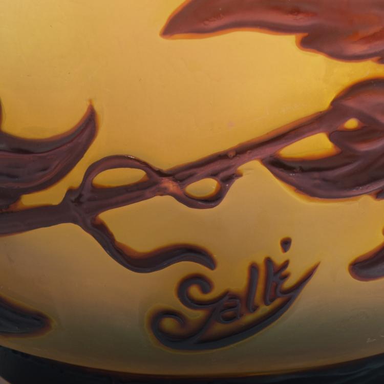 Bild 2 zu Objekt, Souffl&eacute;-Vase 'Cl&eacute;matites', 1925er Jahre, Gall&eacute;, Emile, Nancy, 132B 380