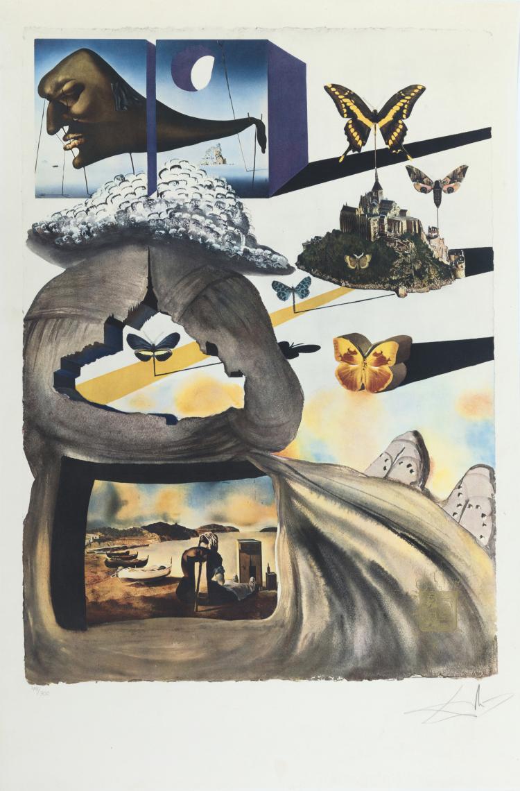 Hauptbild zu Objekt, 'Normandie' from the 'S.N.C.F.' cycle, 1969, Salvador Dal&iacute;, 132A 75