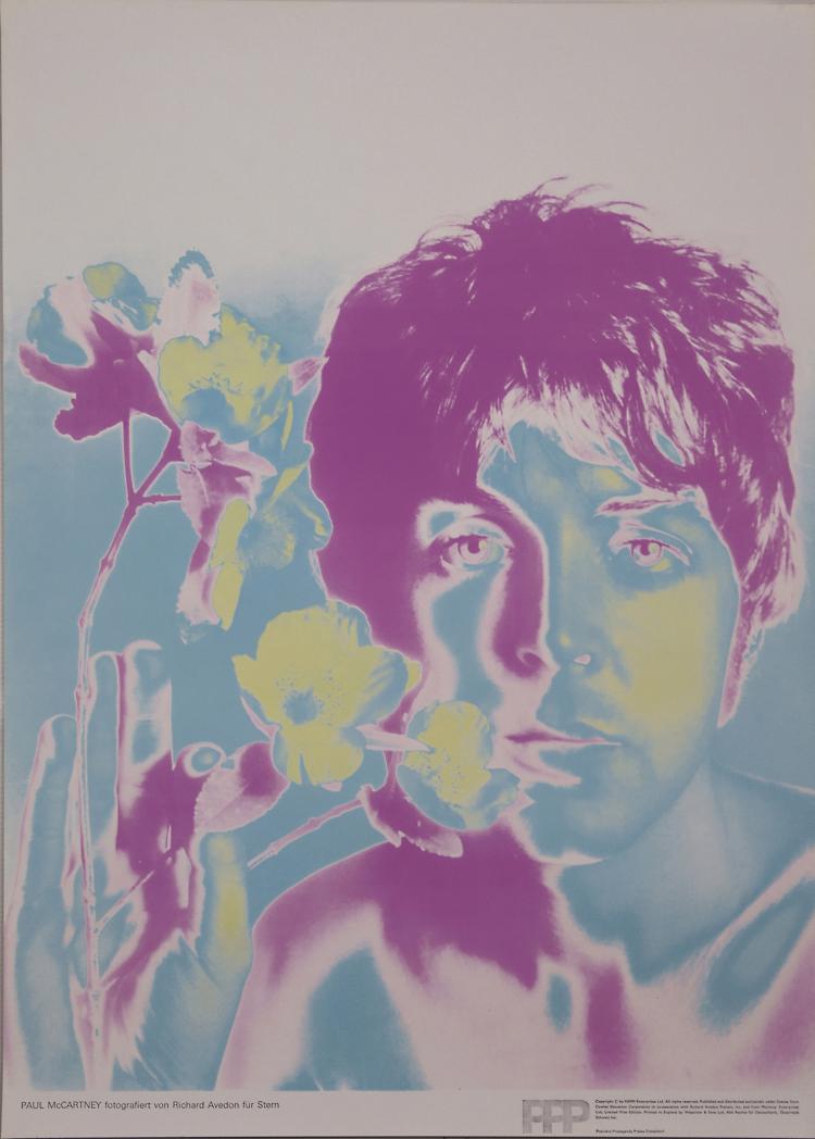 Bild 3 zu Objekt, Five 'Beatles' posters, 1967, Richard Avedon, Waterlow & Sons Ltd., London, 133B 491