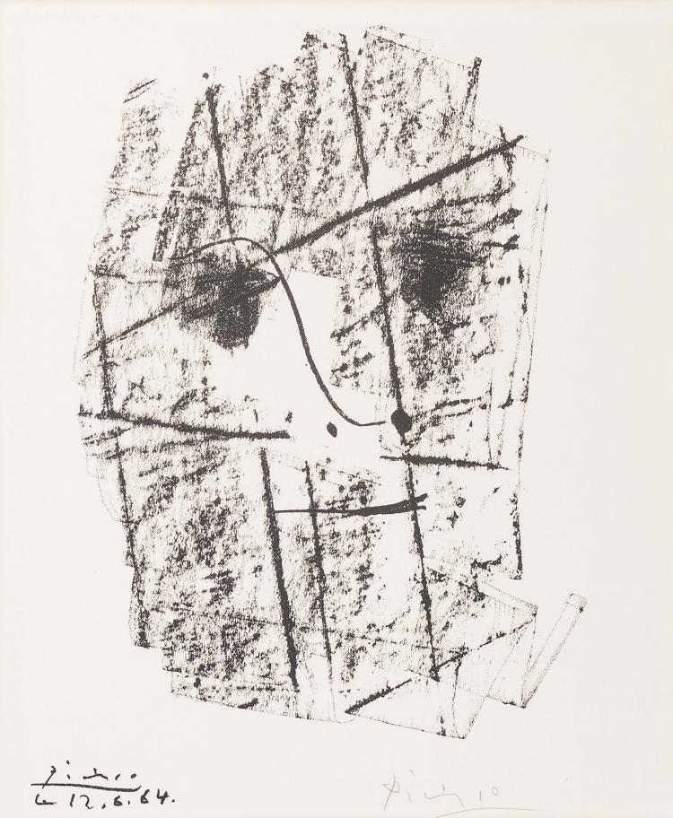 Hauptbild zu Objekt, 'Le Visage (Zu Ehren von Daniel-Henry Kahnweiler)', 1964, Pablo Picasso, 132A 25