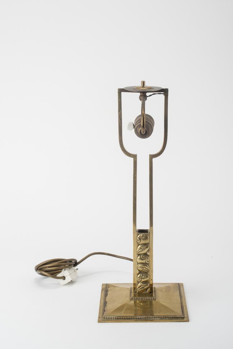 Hauptbild zu Objekt, Lamp base, 1914, Deutsche Metallwarenfabrik GmbH, Berlin, 132B 852