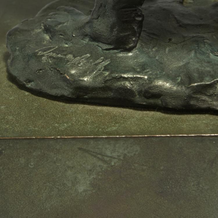 Bild 4 zu Objekt, Ohne Titel (Affe mit Rosen), 2006, J&ouml;rg Immendorff, 132A 89