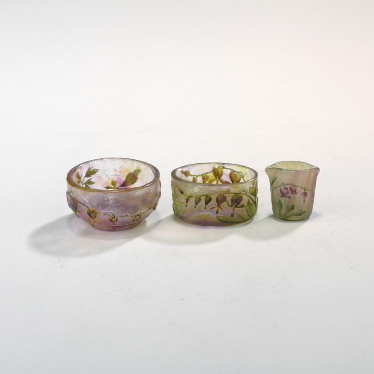 Bild 2 zu Objekt, Miniatur-Vase 'Coeur de Jeanette', um 1910, Daum Fr&egrave;res, Nancy, 132B 252