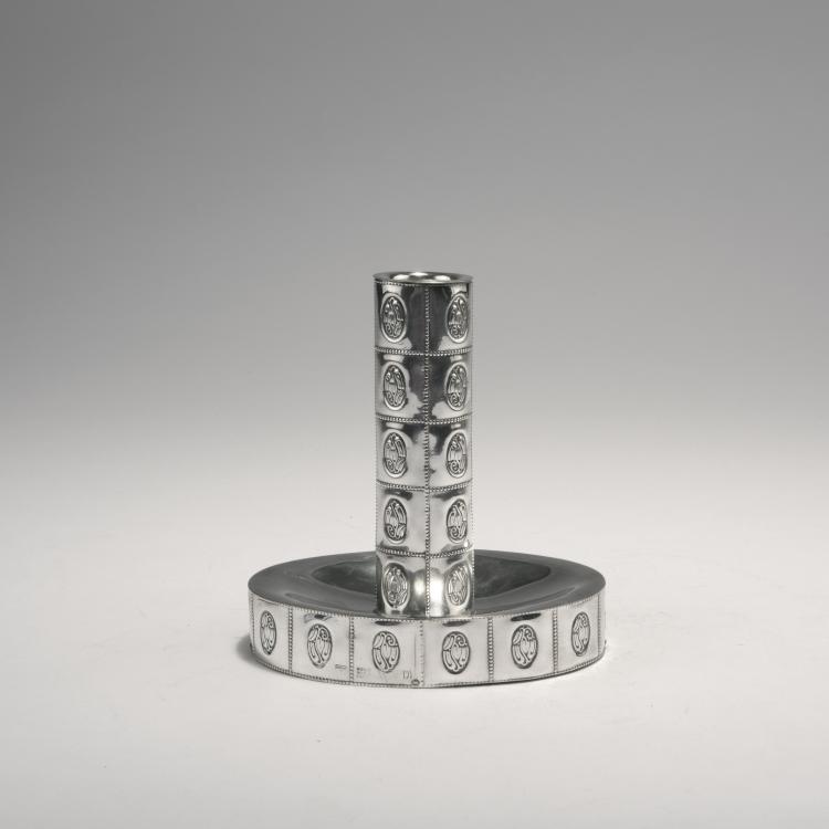 Bild 1 zu Objekt, Kerzenleuchter, um 1908, Josef Hoffmann, Wiener Werkst&auml;tte, 132B 906