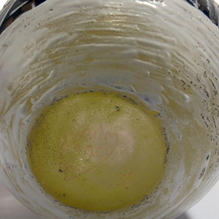 Bild 2 zu Objekt, Vase 'Cr&eacute;puscule neige' oder 'Paysage en hiver', um 1906, Daum Fr&egrave;res, Nancy, 132B 231