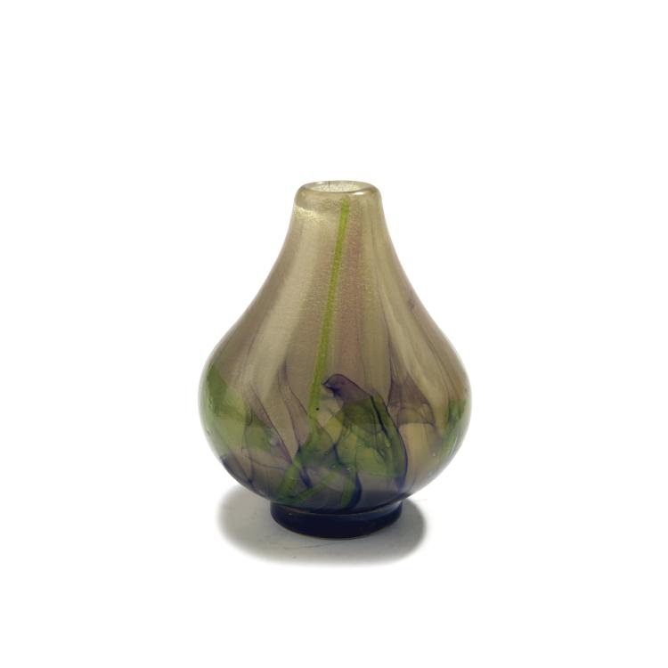 Hauptbild zu Objekt, Etude - Marqueterie de Verre vase, c1898, Gall&eacute;, Emile, Nancy, 132B 325
